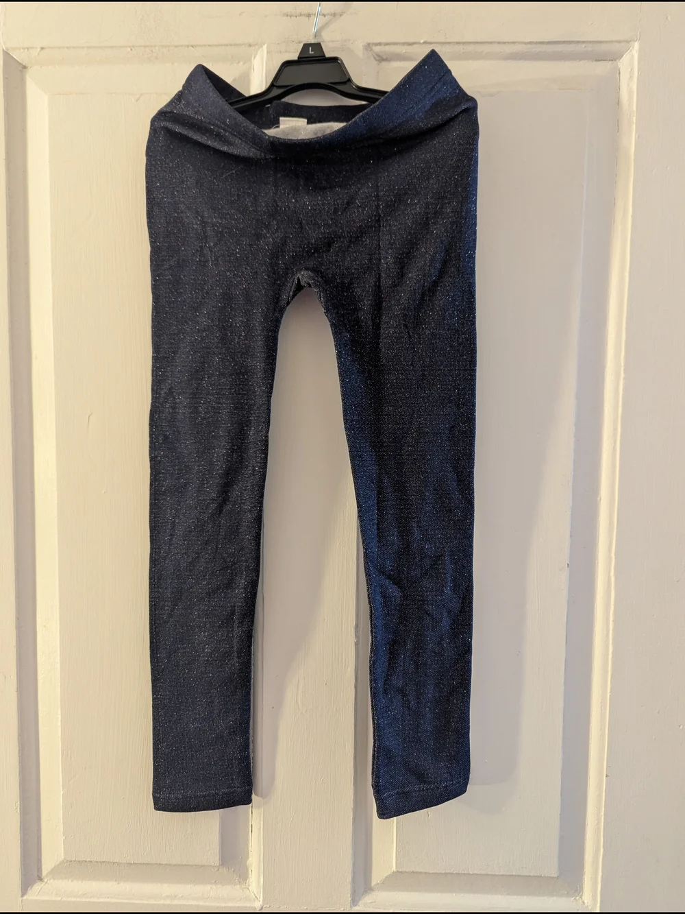 The Children's Place Navy Sparkle Girls' Leggings